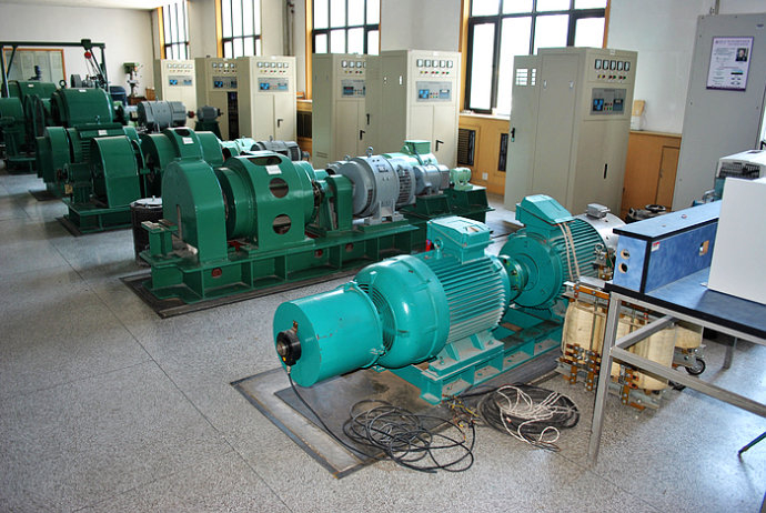 龙海某热电厂使用我厂的YKK高压电机提供动力